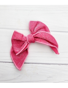 Portachupete rosa bebé — An y Lu - Moños, cintas y pinches únicos