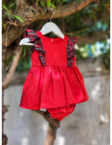 RANITA VESTIDO TARTAN A PEDIDO