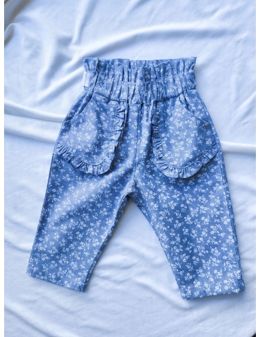 Pantalón denim royal a pedido