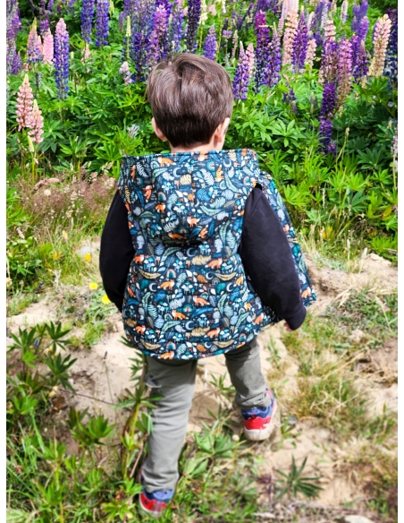 Chaqueta acolchada niño con capucha timberland