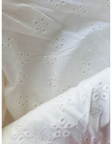 Broderie ivory