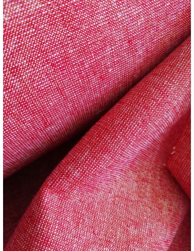 Rojo con hilos dorados, metalizada
